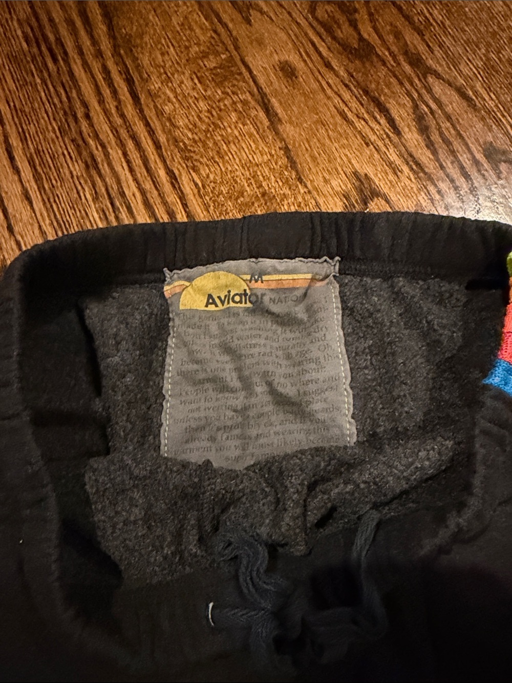 Aviator Nation charcoal grey striped sweatpants - Picture 2 of 6